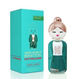 Benetton Sisterland Green Jasmine Edt x 80 ml para Mujer